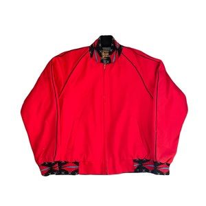 Vintage David James Aztec Jacket